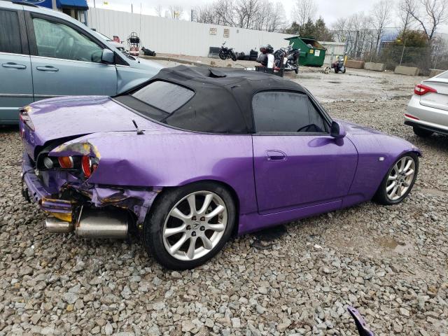 Photo 3 from auction – 2005 HONDA S2000 with VIN JHMAP21485S002540