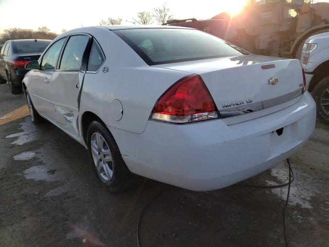 Photo 2 from auction – 2007 CHEVROLET IMPALA LS with VIN 2G1WB58K479380153