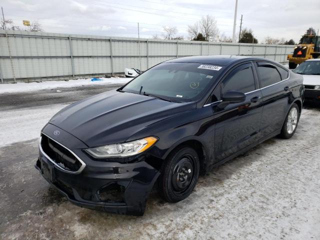 FORD FUSION SE 2019 with VIN 3FA6P0HD4KR133818 - Photo from auction