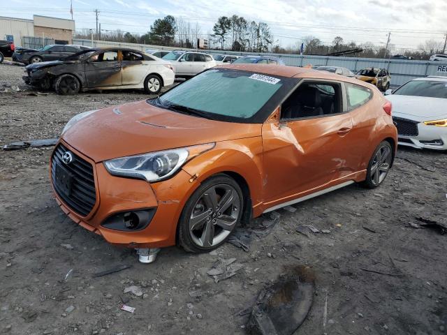 HYUNDAI VELOSTER T 2013 with VIN KMHTC6AE4DU168042 - Photo from auction
