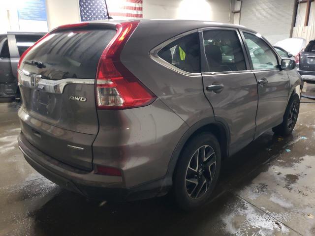 Photo 3 from auction – 2016 HONDA CR-V SE with VIN 5J6RM4H42GL025415