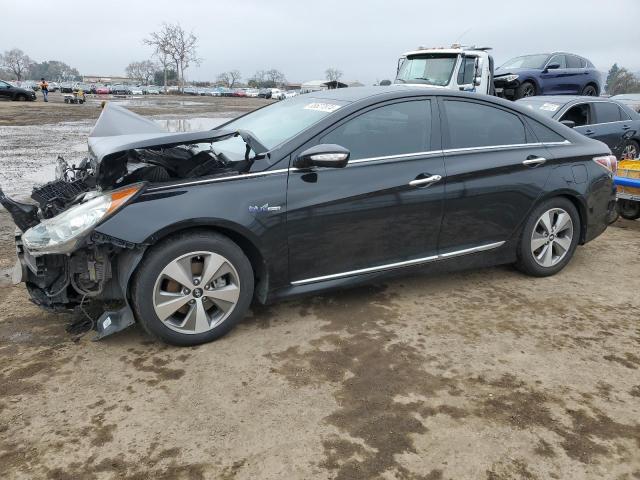 HYUNDAI SONATA HYB 2013 with VIN KMHEC4A49DA098706 - Photo from auction
