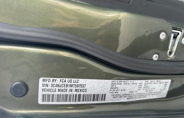 Photo 10 from auction – 2021 JEEP COMPASS 80 with VIN 3C4NJCEB1MT597537