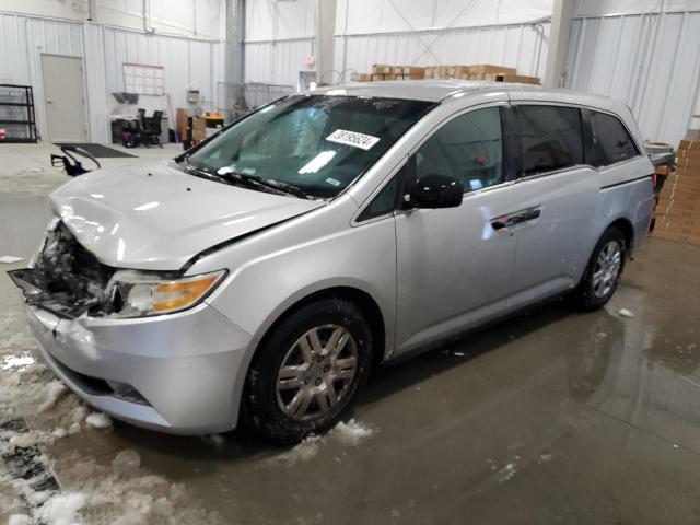 HONDA ODYSSEY LX 2011 with VIN 5FNRL5H22BB050095 - Photo from auction