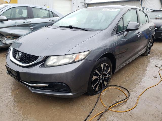 HONDA CIVIC EX 2013 مع رقم تعريف المركبة 19XFB2F84DE037482 - صورة من المزاد