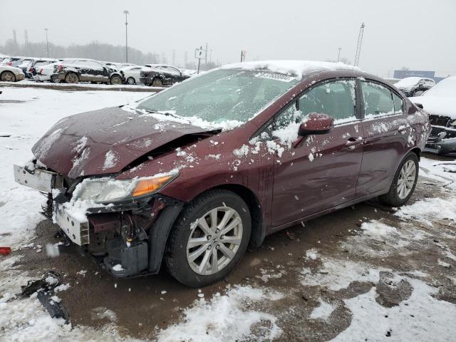 HONDA CIVIC EX 2012 with VIN 19XFB2F83CE103146 - Photo from auction