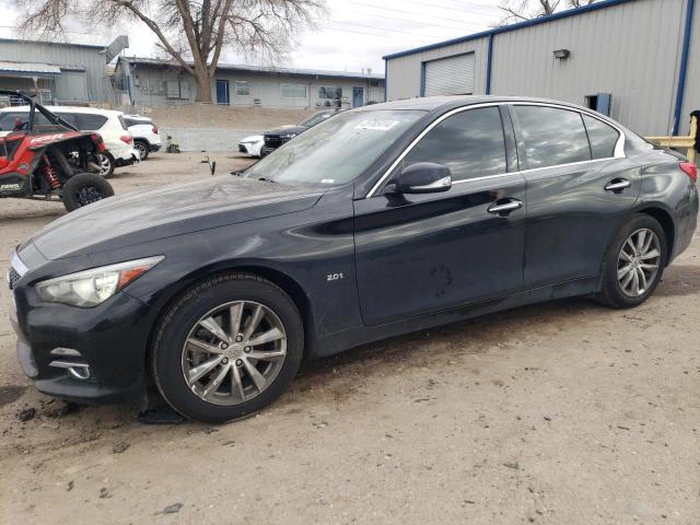 INFINITI Q50 BASE 2017 with VIN JN1CV7AR2HM681967 - Photo from auction