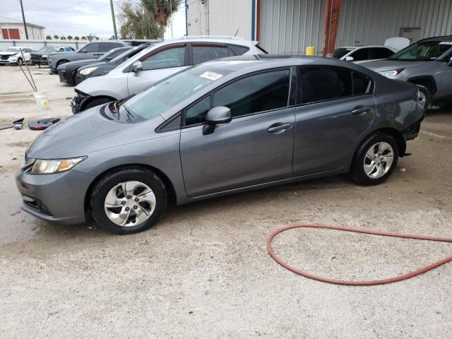 HONDA CIVIC LX 2013 with VIN 19XFB2F59DE034423 - Photo from auction
