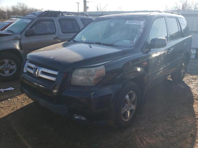 HONDA PILOT EXL 2007 with VIN 2HKYF18767H537493 - Photo from auction