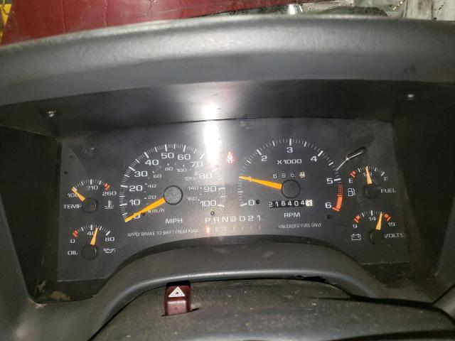 Photo 9 from auction – 1996 CHEVROLET BLAZER with VIN 1GNDT13W0T2301530