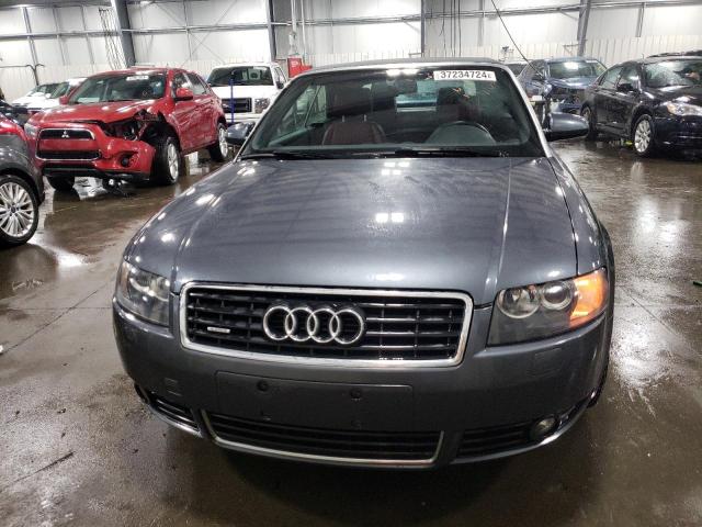 Photo 5 from auction – 2004 AUDI A4 QUATTRO with VIN WAUDT48H94K025643