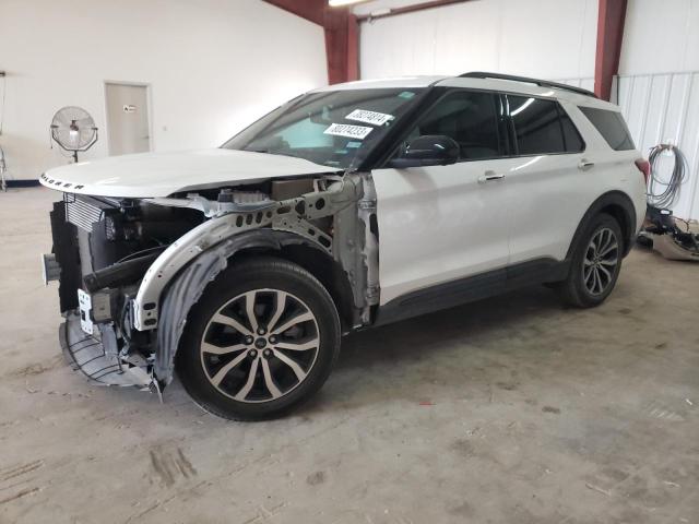 FORD EXPLORER S 2022 with VIN 1FMSK7KH6NGB67276 - Photo from auction