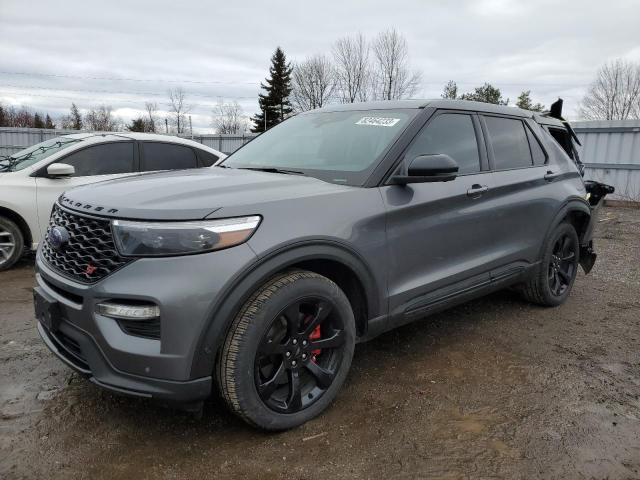 FORD EXPLORER S 2021 with VIN 1FM5K8GC0MGB73637 - Photo from auction