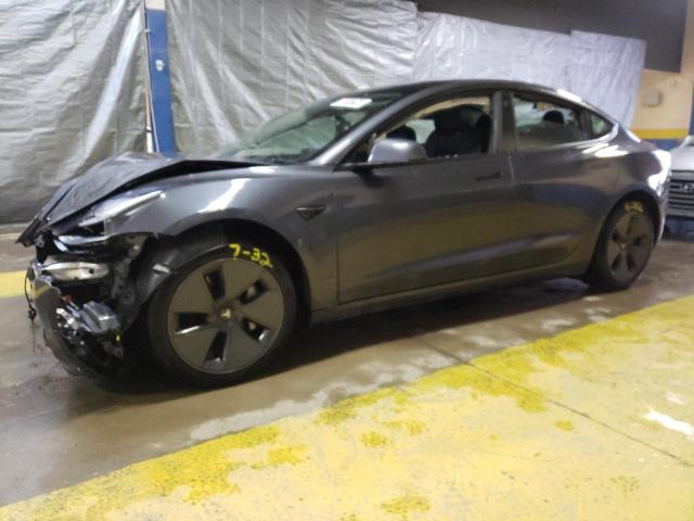TESLA MODEL 3 2022 with VIN 5YJ3E1EA2NF286142 - Photo from auction