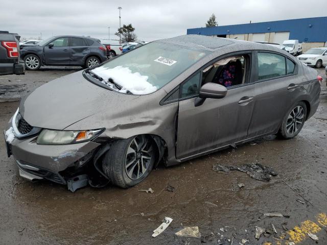HONDA CIVIC EX 2014 with VIN 19XFB2F87EE077802 - Photo from auction