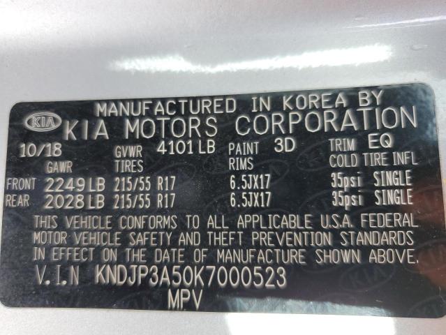 Photo 14 from auction – 2019 KIA SOUL + with VIN KNDJP3A50K7000523