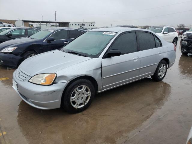 HONDA CIVIC LX 2002 with VIN 1HGES16542L060018 - Photo from auction