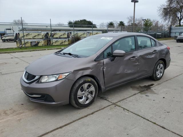 HONDA CIVIC LX 2014 with VIN 19XFB2F51EE205568 - Photo from auction