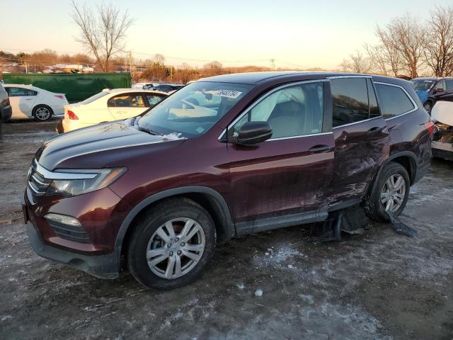 Photo 1 from auction – 2018 HONDA PILOT LX with VIN 5FNYF6H1XJB045273