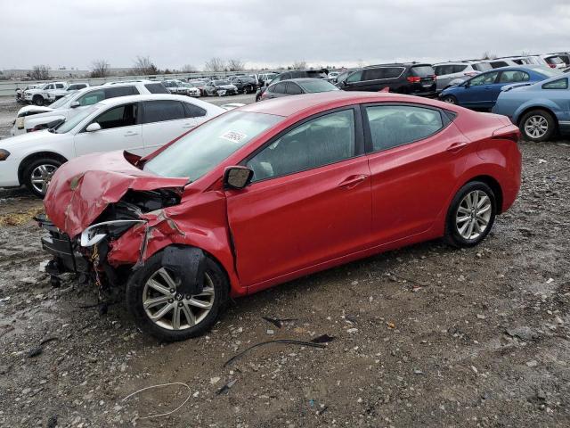 HYUNDAI ELANTRA SE 2014 with VIN KMHDH4AEXEU152696 - Photo from auction