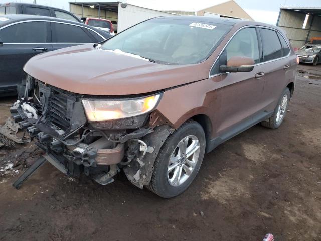 FORD EDGE SEL 2017 with VIN 2FMPK3J96HBC12320 - Photo from auction