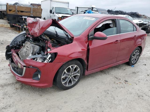 CHEVROLET SONIC LT 2019 with VIN 1G1JD5SB9K4112496 - Photo from auction