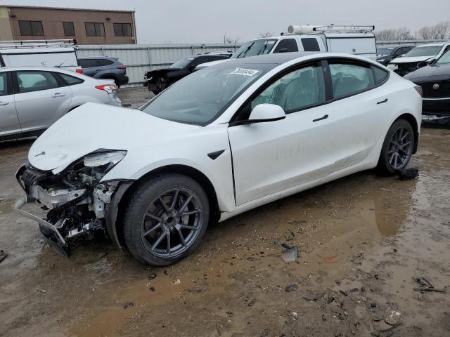 TESLA MODEL 3 2021 with VIN 5YJ3E1EA8MF057432 - Photo from auction
