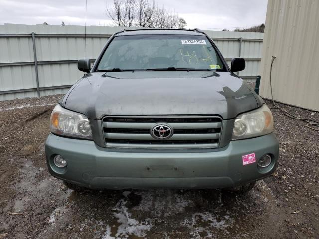Photo 5 from auction – 2005 TOYOTA HIGHLANDER with VIN JTEEP21A550075462