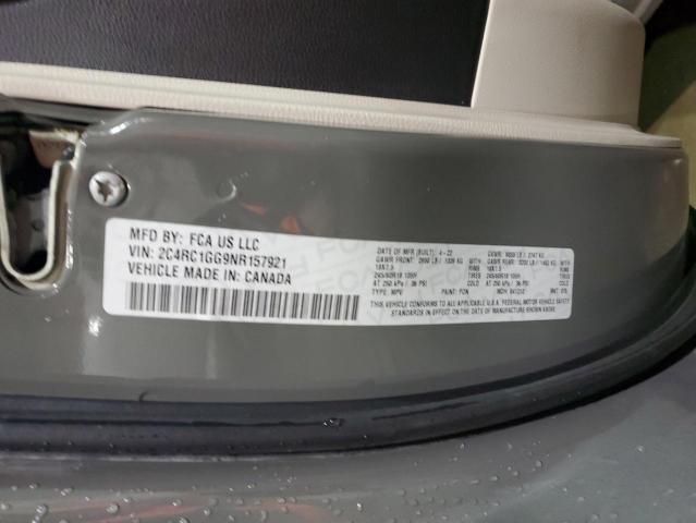 Photo 14 from auction – 2022 CHRYSLER PACIFICA L with VIN 2C4RC1GG9NR157921