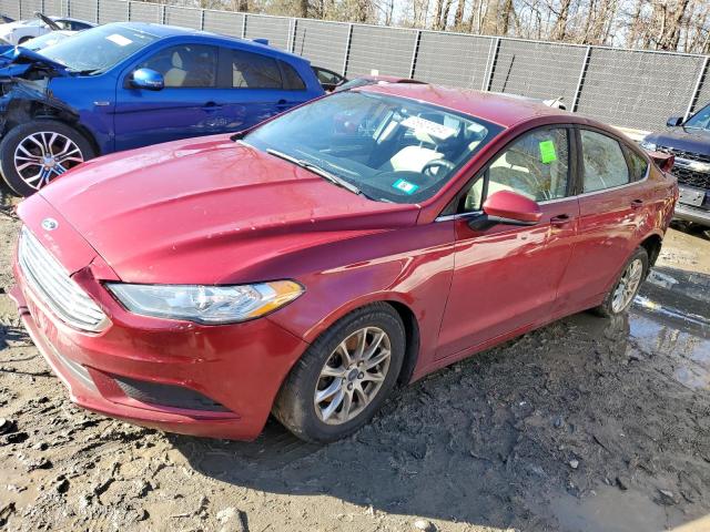 Photo 1 from auction – 2017 FORD FUSION S with VIN 3FA6P0G77HR110439