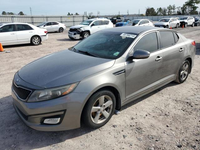 KIA OPTIMA LX 2015 with VIN 5XXGM4A72FG360531 - Photo from auction