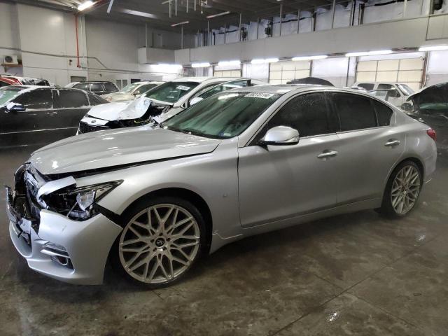 INFINITI Q50 BASE 2015 with VIN JN1BV7AP3FM349592 - Photo from auction