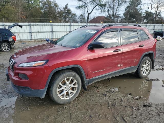 JEEP CHEROKEE S 2015 with VIN 1C4PJMAB9FW777432 - Photo from auction