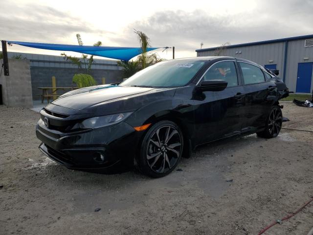 Photo 1 from auction – 2019 HONDA CIVIC SPOR with VIN 19XFC2F86KE035369
