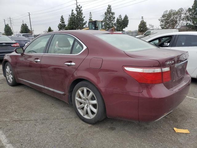 Photo 2 from auction – 2007 LEXUS LS 460 with VIN JTHBL46F075004872