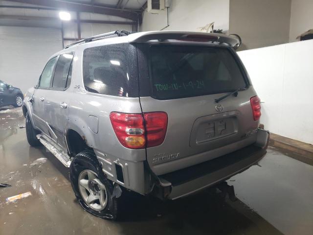 Photo 2 from auction – 2002 TOYOTA SEQUOIA SR with VIN 5TDBT44A22S058704