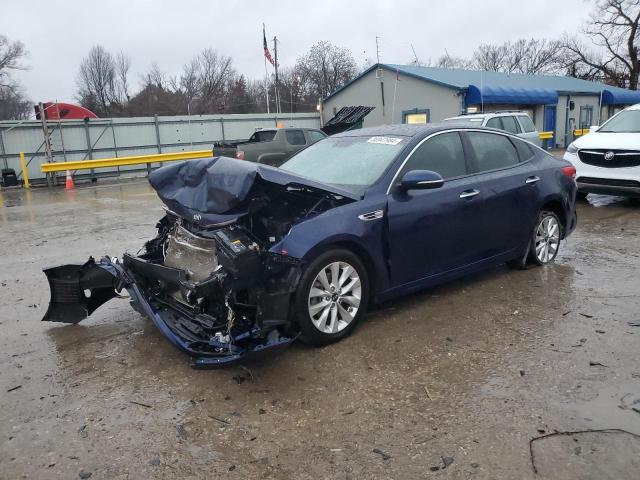 KIA OPTIMA LX 2018 with VIN 5XXGT4L38JG267129 - Photo from auction