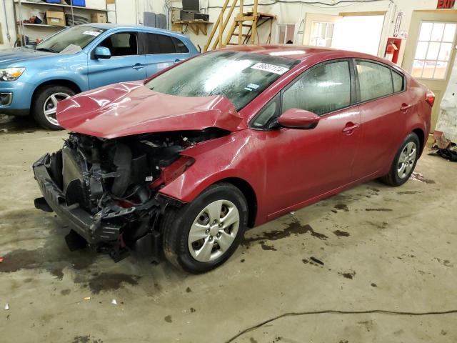 KIA FORTE LX 2016 with VIN KNAFK4A65G5586008 - Photo from auction
