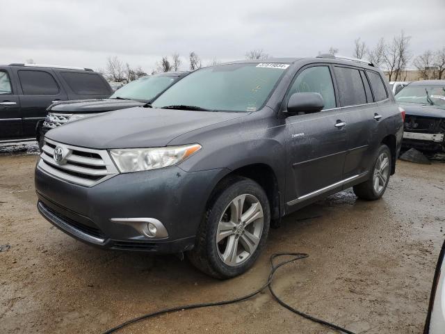 TOYOTA HIGHLANDER 2013 with VIN 5TDDK3EH8DS274965 - Photo from auction
