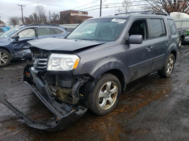 HONDA PILOT EXL 2015 with VIN 5FNYF4H5XFB020159 - Photo from auction