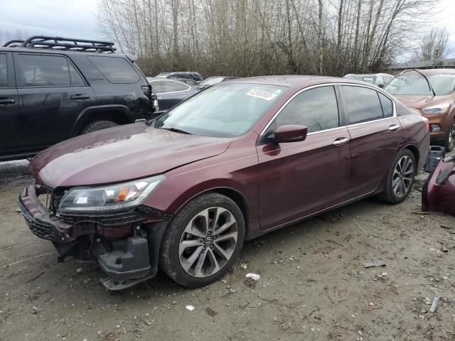 HONDA ACCORD SPO 2014 with VIN 1HGCR2F54EA208693 - Photo from auction