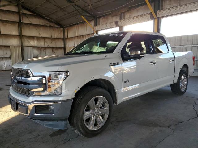 FORD F150 SUPER 2020 with VIN 1FTEW1C44LFC67166 - Photo from auction