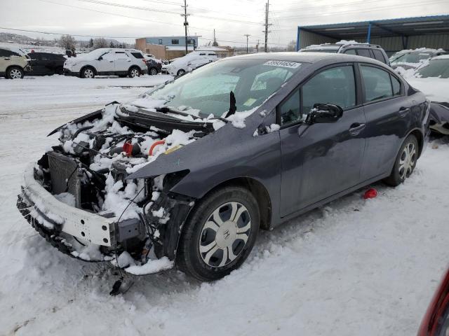 HONDA CIVIC HYBR 2015 with VIN 19XFB4F32FE000790 - Photo from auction