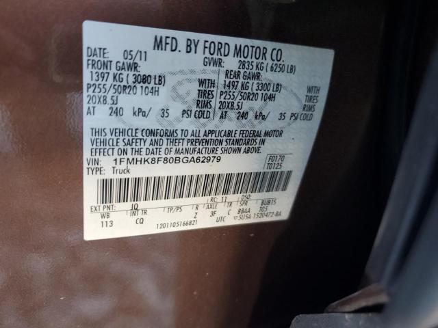 Фото 14 с аукциона – 2011 FORD EXPLORER L с VIN 1FMHK8F80BGA62979