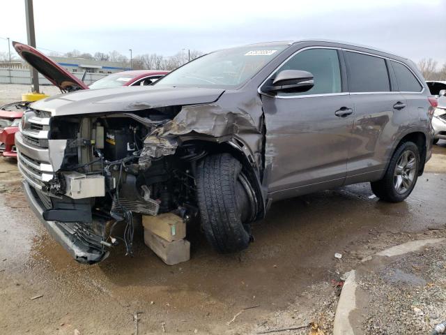 TOYOTA HIGHLANDER 2017 with VIN 5TDDZRFH0HS430743 - Photo from auction