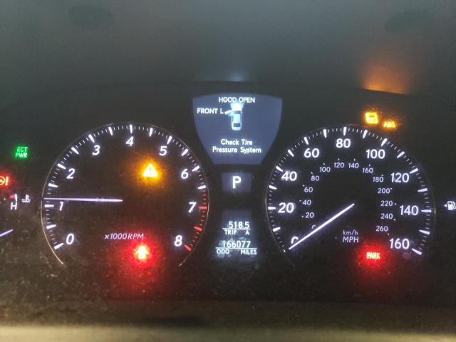 Photo 9 from auction – 2007 LEXUS LS 460 with VIN JTHBL46F675031669