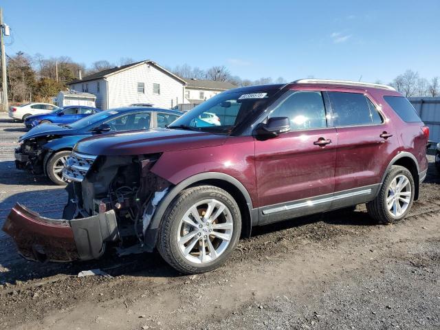 FORD EXPLORER X 2018 with VIN 1FM5K8D88JGB52854 - Photo from auction