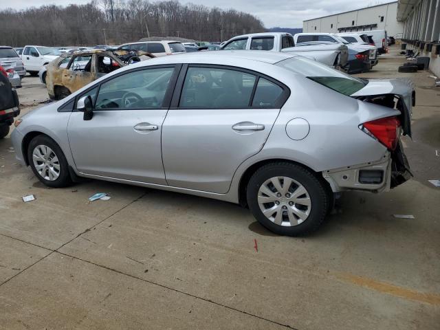 Photo 2 from auction – 2012 HONDA CIVIC LX with VIN 19XFB2F51CE016089