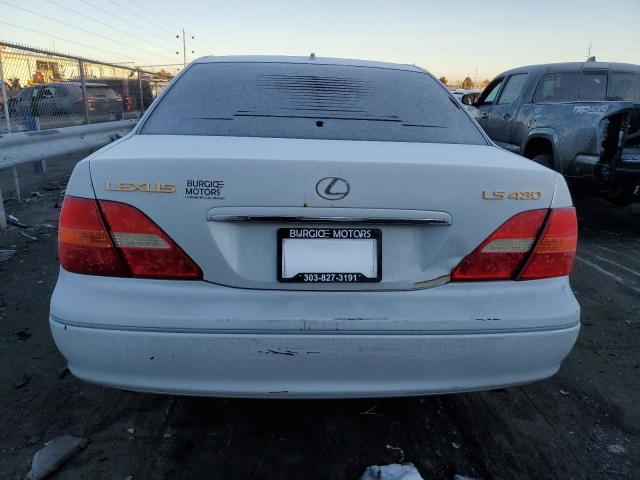 Photo 6 from auction – 2001 LEXUS LS 430 with VIN JTHBN30F310051668
