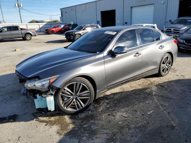 INFINITI Q50 BASE 2015 with VIN JN1BV7AP4FM348869 - Photo from auction